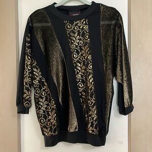 Vintage LA Reaction gold top M